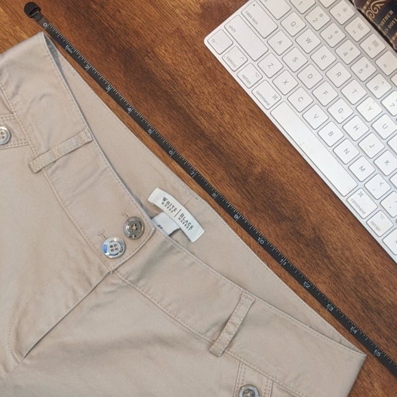 NWOT WHBM khaki work pants - Picture 6 of 6